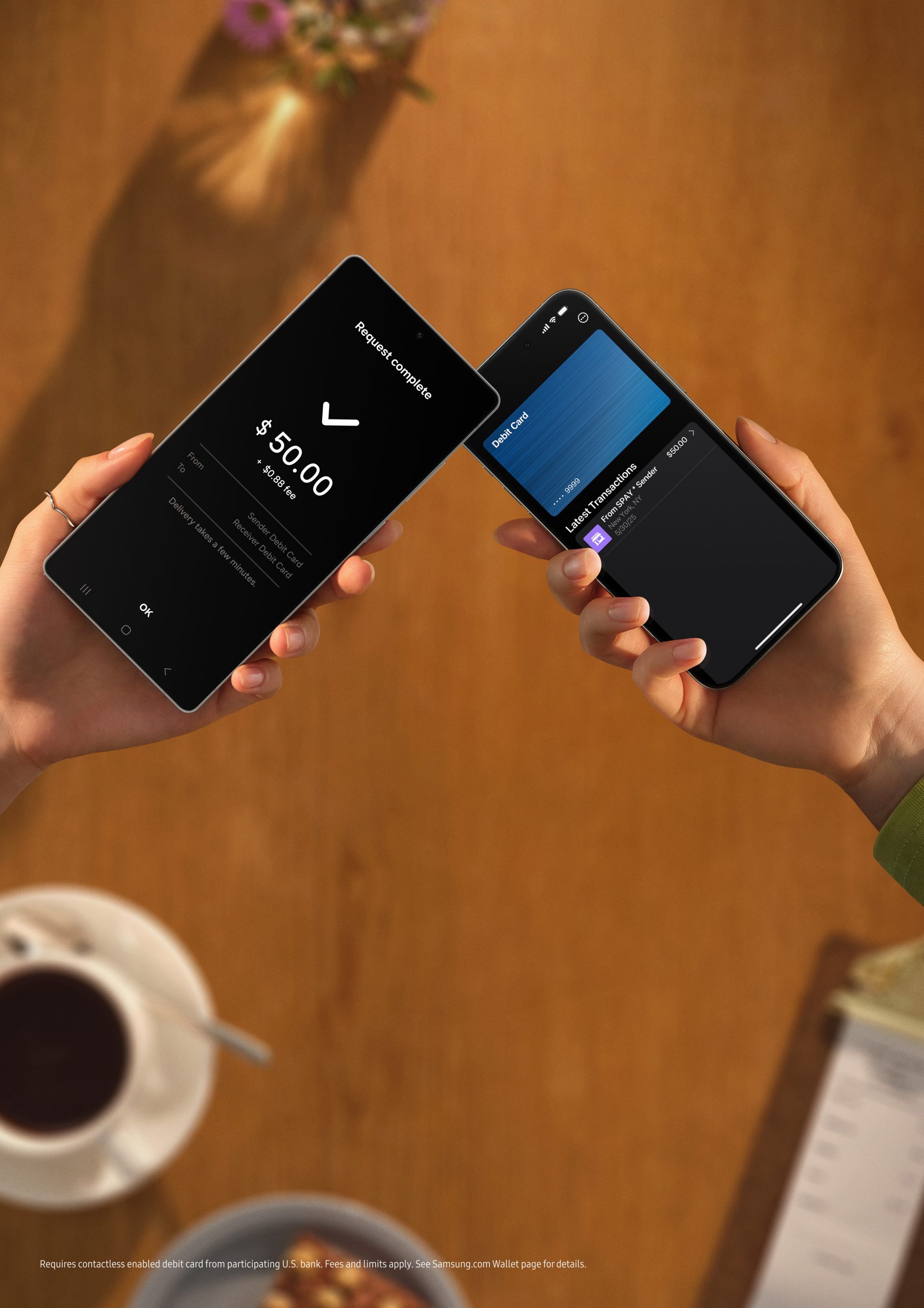 Samsung × Visa Tap to Transfer